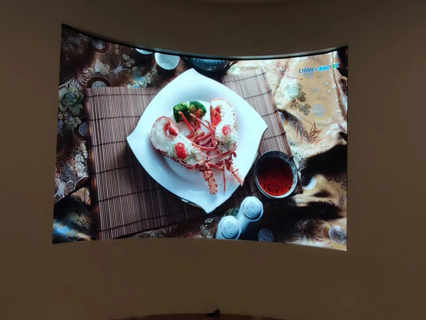 天水室内P2.5弧形LED屏